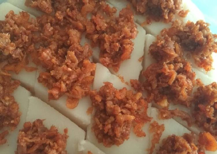 Resep Talam Ebi (Kiam Ko Kue) Anti Gagal