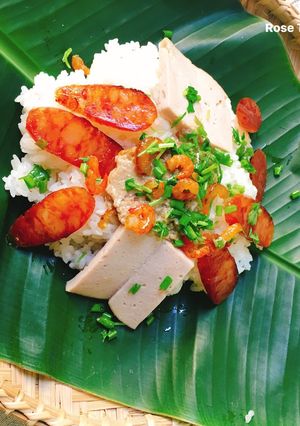 Hình của món Xôi Mặn Cho Buổi Sáng.