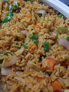 A picture of Special jollof rice.