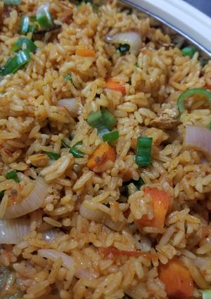A picture of Special jollof rice.