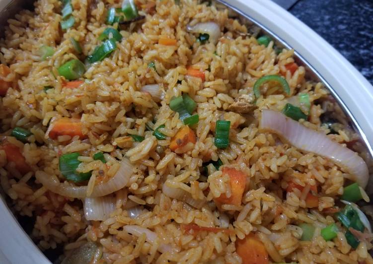 Step-by-Step Guide to Prepare Any-night-of-the-week Special jollof rice | This is Recipe So Easy You Must Attempt Now !!