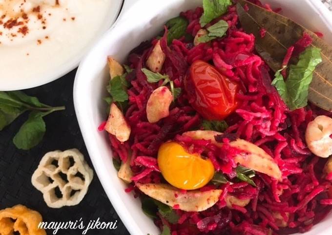 Simple Way to Prepare Gordon Ramsay Beetroot Rice