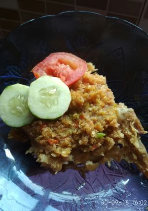 Foto resep Ayam geprek krispi cabe mentah