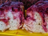 Budín invertido de frutilla 🍓