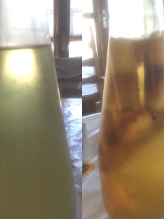 Una foto de Como hacer agua de perejil y agua de manzana