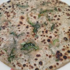Methi Paratha A picture of Methi Paratha.