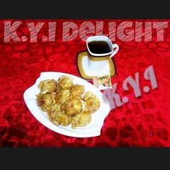 A picture of Yamball with black tea.