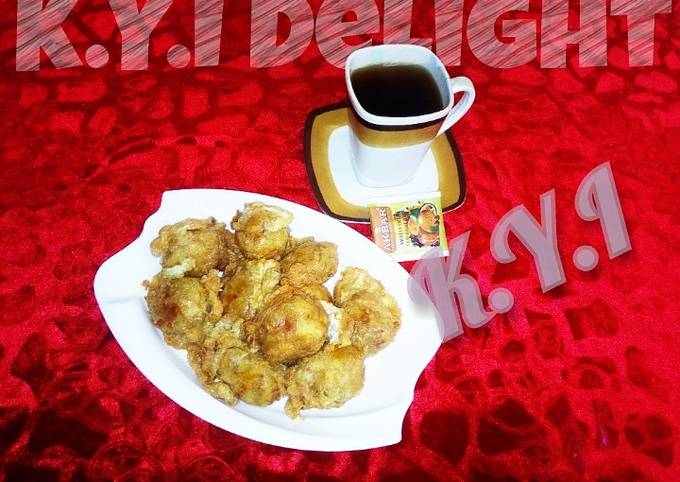 Recipe of Delicious Yamball with black tea