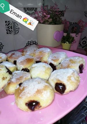 صورة لوصفة الدوناتس المخبوزة🥯🥯