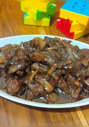 Foto resep Tumis Daging Sapi Saus Inggris Mommylicious