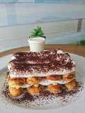 Pour tiramisu (Homemade Lady Finger Biscuits)