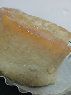 Una foto de Pudín dulce de pan, canela y plátano (sin huevo)