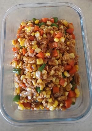 Foto resep Oseng Jagung Telur Kecap