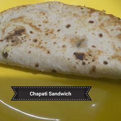 A picture of Chapati Sandwich.