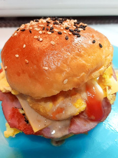 Foto resep Burger bun (brioche) #rotiburger #hotdogbun
