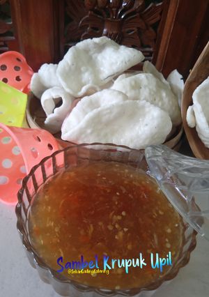 Foto resep Sambel kerupuk upil