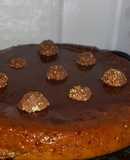 Flan de Ferrero Rocher