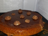 Flan de Ferrero Rocher