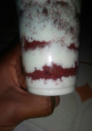 Parfait cake ainihin hoton girkin