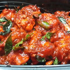 A picture of Chicken 65.
