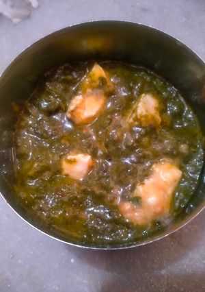 पालक पनीर (palak paneer recipe in Hindi) रेसिपी मुख्य फोटो