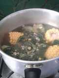 Sayur bayam kemangi