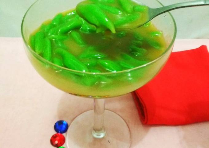 Cara Gampang Menyiapkan Bubur gunting (Versi Terigu), Bikin Ngiler