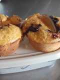 Muffins de avena, dulce de batata y calabaza!!!