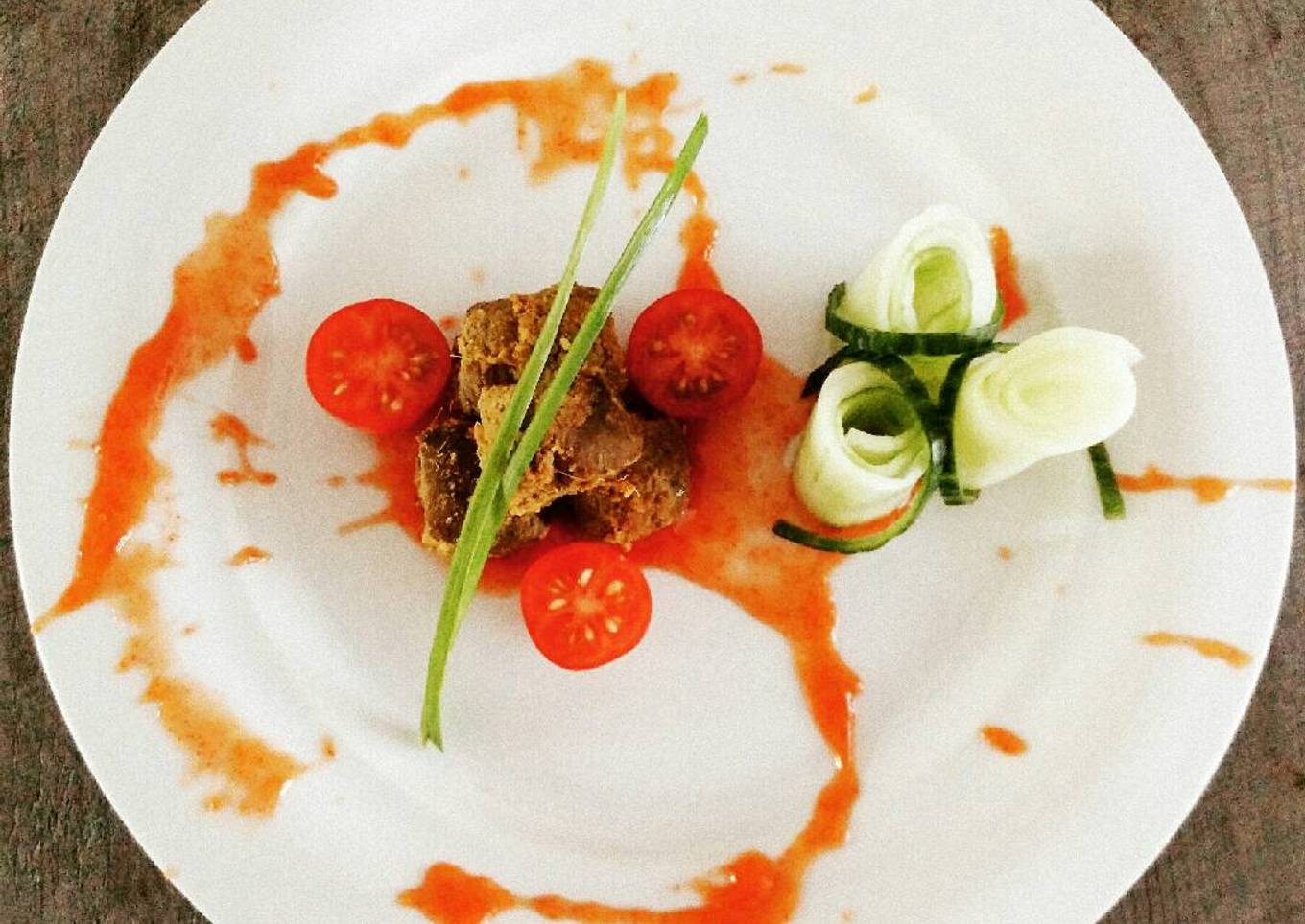 Rendang Hati Sapi