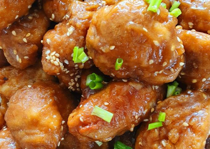 Crispy chicken bites