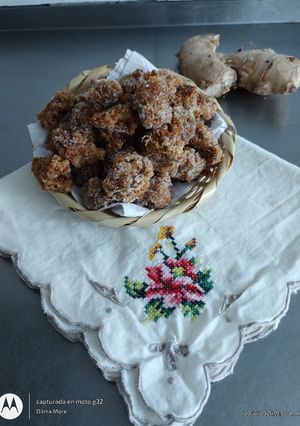 Una foto de Trufas de 🥔 Jengibre