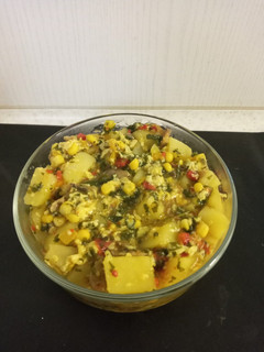 عکسی از دستور شام رژیمی و فوری و آبپزی 🥰