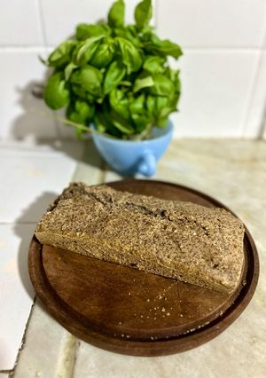 Una foto de Pan de lino integral 🌱