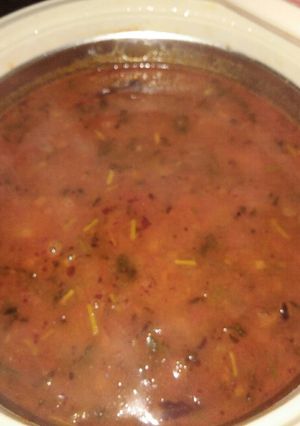 A picture of Potatoes gravy.