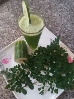 Green juice (moringa &cucumber) ainihin hoton girkin