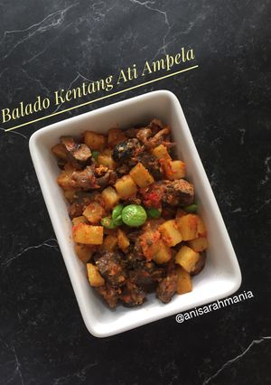 Foto resep Balado Kentang Ati Ampela