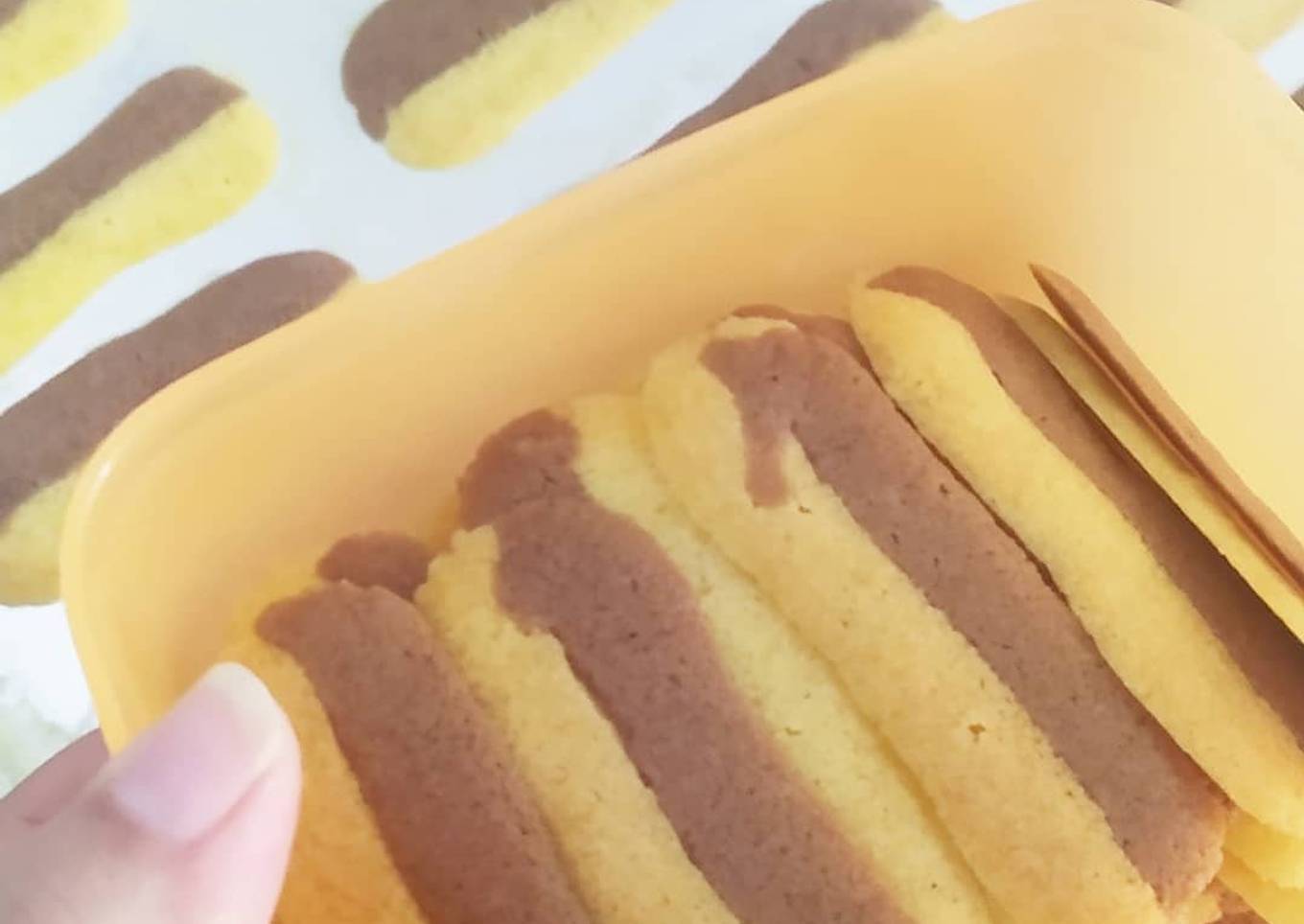 Kue lidah kucing renyah gurih tanpa cetakan