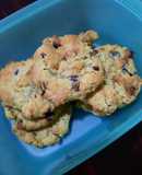 Galletas con chispas de chocolate
