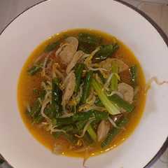 รูปของ Sayur toge sawi kacang panjang