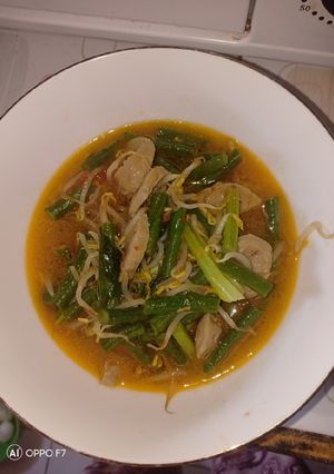 Foto resep Sayur toge sawi kacang panjang