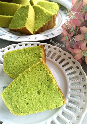 Foto resep Buttercake Tape Pandan