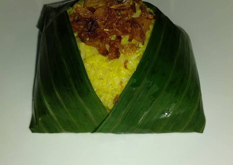 Resep Nasi Kuning Shirataki #ketopad yang Enak