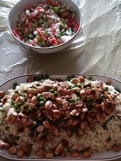 صورة لوصفة رز بازيلا وجاج