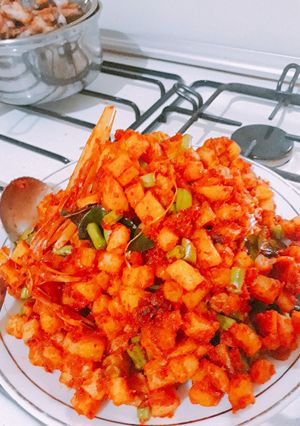 Foto resep Kentang Balado ala mommy Gwen