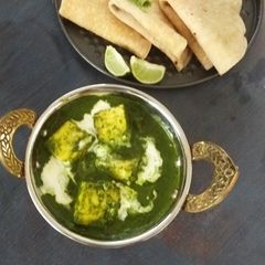 Palak Paneer A picture of Palak Paneer.