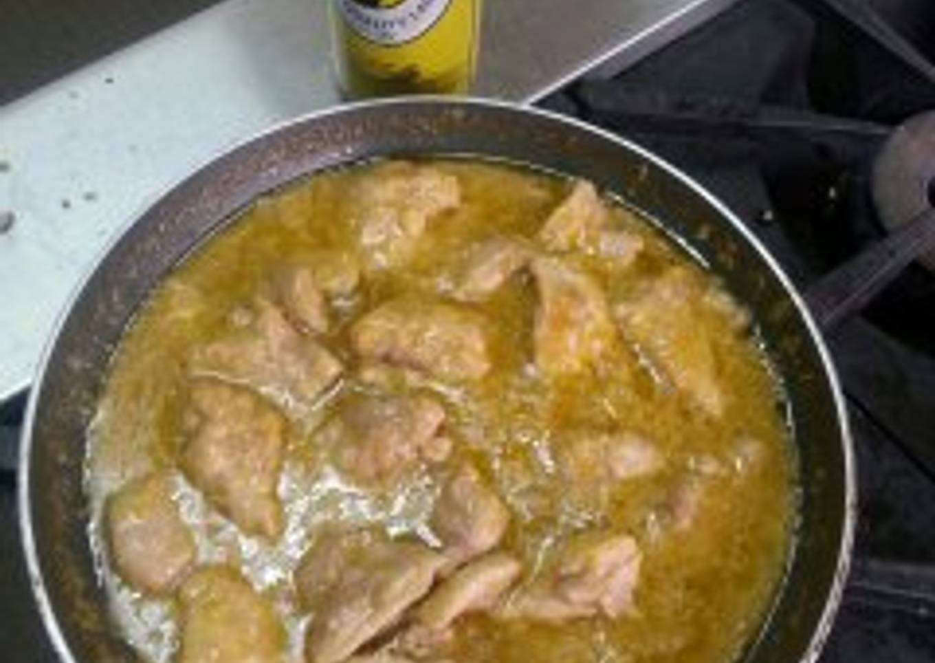 Chicken carbonade