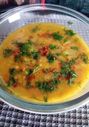 A picture of Lauki ki daal(my version).