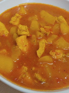 Una foto de Cazuela de patatas con pollo en Thermomix 31