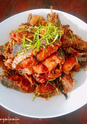 รูปของ ผัดพริกปลาช่อนทะเล