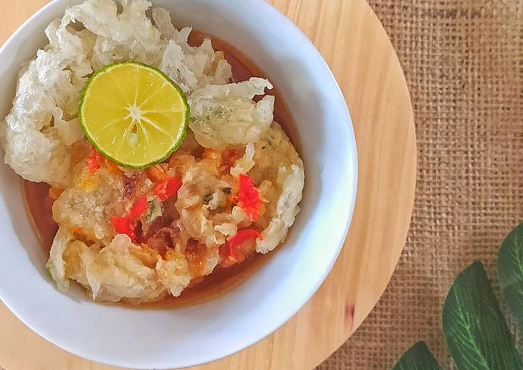 Cireng Salju Kuah Pedas